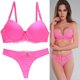 thumbnail image 4 of Traje de sujetador de encaje sexy europeo y americano de talla grande, ropa interior de mujer francesa, traje de sujetador, 4 of 5
