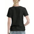thumbnail image 4 of Camisetas con gráficos clásico para mujeres y adolescentes y niñas, playera de verano con estampado estéticoSt Patrick's Day Shamrock Heart T-Shirt Graphic Tees Short Sleeve Casual Women T Shirts 10, 4 of 7