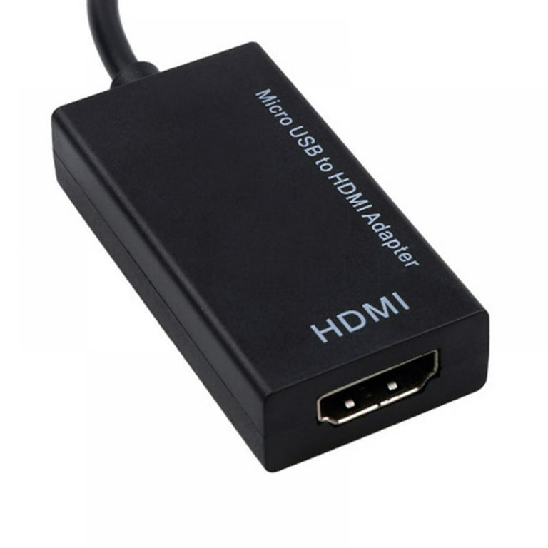 Micro USB 2.0 to HDMI Converter 1080P High Definition Charging Adapter MHL  HDTV Display Cable for Android Devices 