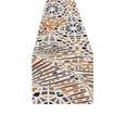 thumbnail image 4 of MKHERT Marble Texture Leaves Table Runner for Kitchen Wedding Party Home Decor 14x72 inch, 4 of 4