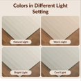thumbnail image 7 of Design&I 2'x3' Washable Accent Rug Beige Cream Faded Horizontal Stripes Minimalist Banded Neutral for Kitchen, Pet Station, Friendly & Non-Slip Built-In Grip, 7 of 7