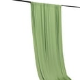 thumbnail image 4 of BalsaCircle 5x14 feet Sage Green 4-Way Stretch Spandex Divider Backdrop Curtain Home Decorations, 4 of 7