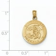 thumbnail image 2 of 14K Yellow Gold Saint Michael Medal Pendant, 2 of 2