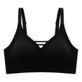 thumbnail image 1 of Timegard Womens Plus Size Bras Adjustable Strap High Support Wirefree Comfortable Daily Thin Bras, 1 of 2