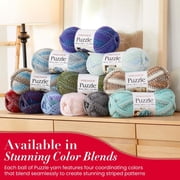 Premier Yarns Puzzle Yarn, Made of Acrylic, Ideal Knitting and Crochet Supplies, Bulky Weight, Solitaire