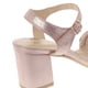 thumbnail image 5 of Sandalias Ariana color oro rosa con pedrería y tacón cuadrado 27.0 Dorothy Gaynor Sandalias Ariana color oro rosa con pedrería y tacón cuadrado 27.0, 5 of 6