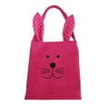thumbnail image 2 of QuanTara Easter Bunny Ear Handbag, Linen Gift Packaging Tote Bag with Drawstring, Reusable Festival Decorative Bag for Gifts & Parties (15.35x8.46in), 2 of 9