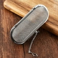 thumbnail image 5 of Stainless Steel Tea Infuser Strainer | Loose Leaf Tea Brew | Eco-Friendly | 4.3x2in Filter for All Teas | Kitchen Tool, 5 of 9