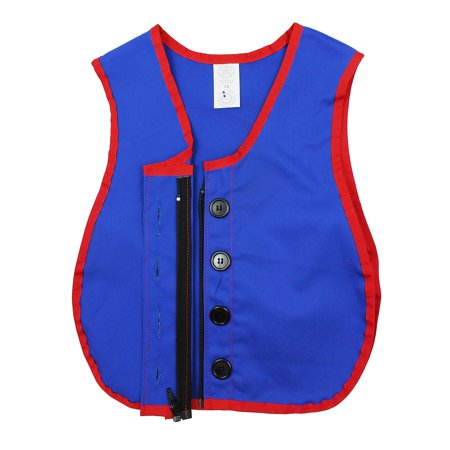 UPC: 0756118756116 | Childrens Factory Manual Dexterity Button Zipper Vest 361319