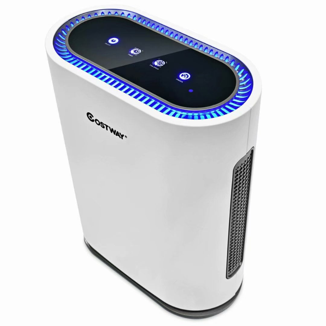 Air Purifier with Hepa Filter 4in1 Composite Ionic HEPA Filter Air Purifier,Air Cleaner For