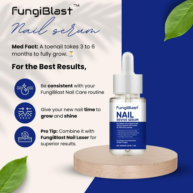 FungiBlast Toenail Fungus Treatment Extra Strength Serum Best Nail Growth Renewal Treatment for Toenail Fingernail Discolored Damaged Toe