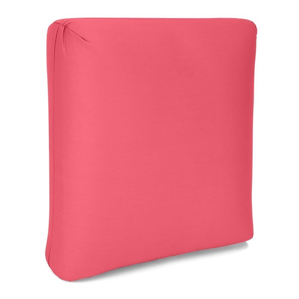 Large Memory Foam Decorative Throw Pillow by FOMI Cozy Squishy Back