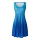thumbnail image 1 of Lucakuins - Mini vestido de verano para mujer, casual, sin mangas, cuello redondo, suelto, estampado, sin mangas Lucakuins  moda, 1 of 9