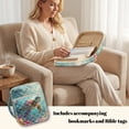 thumbnail image 3 of ZUXONGSY Sea Turtle Hibiscus Print Bible Cover Case for Women Portable Bible Bag Large Christian Tote Bag with Pen Holder Carrying Book Case for Religious, 3 of 7