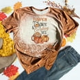 thumbnail image 1 of Pntutb, camisetas de cuello redondo para mujer, camisetas con estampado de Acción de Gracias, camiseta de manga corta, blusa, tops Pntutb Pntutb-5184, 1 of 5