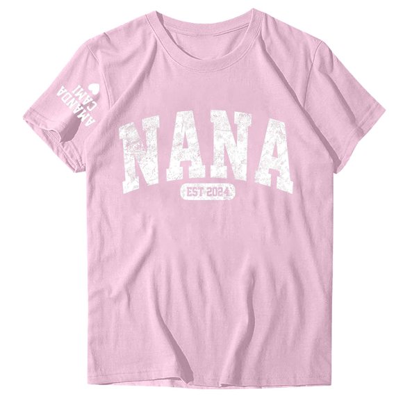 Blusas de Manga Corta para las Mujeres Divertida Impresión Cuello Redondo Camiseta Vintage, Blusas de Primavera para las Mujeres