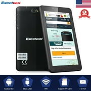 Excelvan M07K6 7.0 inch Quad Core Android 9.0 1+8GB 8MP Rear Camera 1024*600 IPS Full HD Display, Bluetooth 2.0, 3G,Wi-Fi,GPS,Black