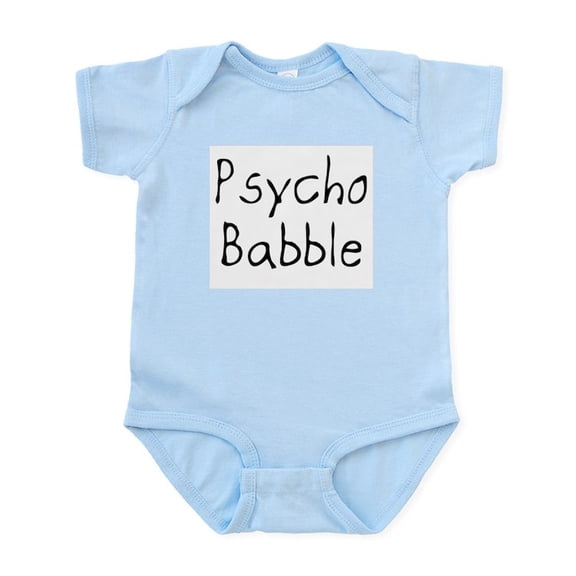 CafePress - Psychobabble Body Suit - Baby Light Bodysuit, Size Newborn - 24 Months