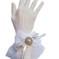 thumbnail image 4 of Guantes de boda Lolita Tea Party lolita precioso elegante puño de encaje de verano, 4 of 6