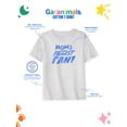 thumbnail image 4 of Garanimals Baby & Toddler Boy Cotton Short-Sleeve Graphic T-Shirt, 0M–6T, 4 of 7