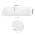 thumbnail image 2 of Protector de Salpicaduras de Cocina, 17.7" x 5.8" Tapete de Silicona para Grifo, Atrapa Agua de Baño, Cocina de Casa Rural y Caravana, Color Blanco, 2 of 5