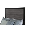 thumbnail image 3 of LISBON GREY AND BLACK KING BED, 3 of 5
