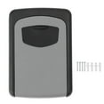 thumbnail image 2 of Key Lock Box, Waterproof Large Capacity Aluminum Alloy Wall Mount Combination Lock Box Versatile Rustproof  For Indoor Silver Gray,Green, 2 of 8