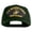 Dark Green, variant on U.S. Marine Corps First to Fight Patched Solid Cotton Twill Mesh Prostyle Cap - Black OSFM