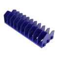 thumbnail image 2 of 10-Slot ABS Plastic Plier & Wrench Organizer - Compact Under 2.6'' Height Tool Drawer Storage Rack for Pliers, Wrenches, Ratchets, Screwdrivers & More | Visible Upright Tool Holder for Standard 2.8'', 2 of 5