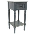 thumbnail image 1 of Decor Therapy FR1548 Simplifier un Tiroir Carré Table d'Appoint, Bleu Marine Antique, 1 of 5
