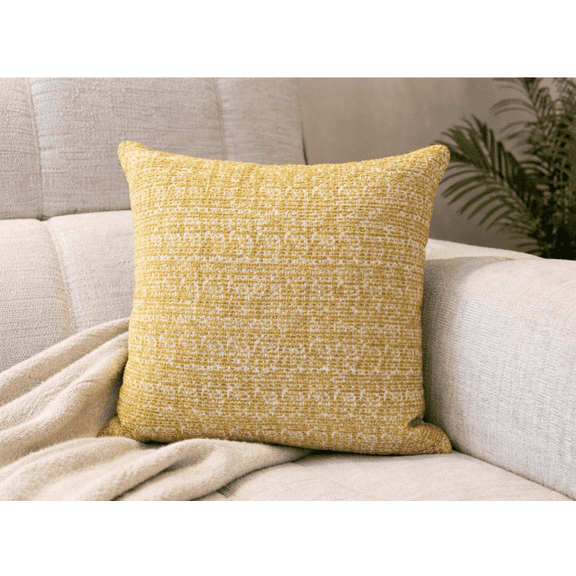 Synq Home Decor Company 18 x 18 White, Black Geometric Pattern Cushion Cover | Set of 1