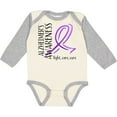 thumbnail image 3 of Inktastic Alzheimers Awareness- Fight, care, cure Boys or Girls Long Sleeve Baby Bodysuit, 3 of 5