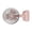 Pink, variant on Whaledi USB Charging Metal Desk Fan Retro Design 3 Speed Adjustable Efficient
