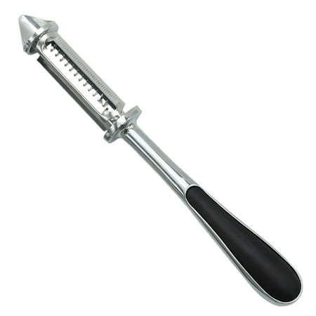 

Hanyhapt New Alloy Paring Melon and Fruit Scraping Kitchen Peeler Multifunctional Grater Peeler Double Sided Planer (A)