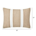 thumbnail image 5 of Better Homes & Gardens 18" x 13" Tan Texture Stripe Outdoor Pillow, 5 of 11
