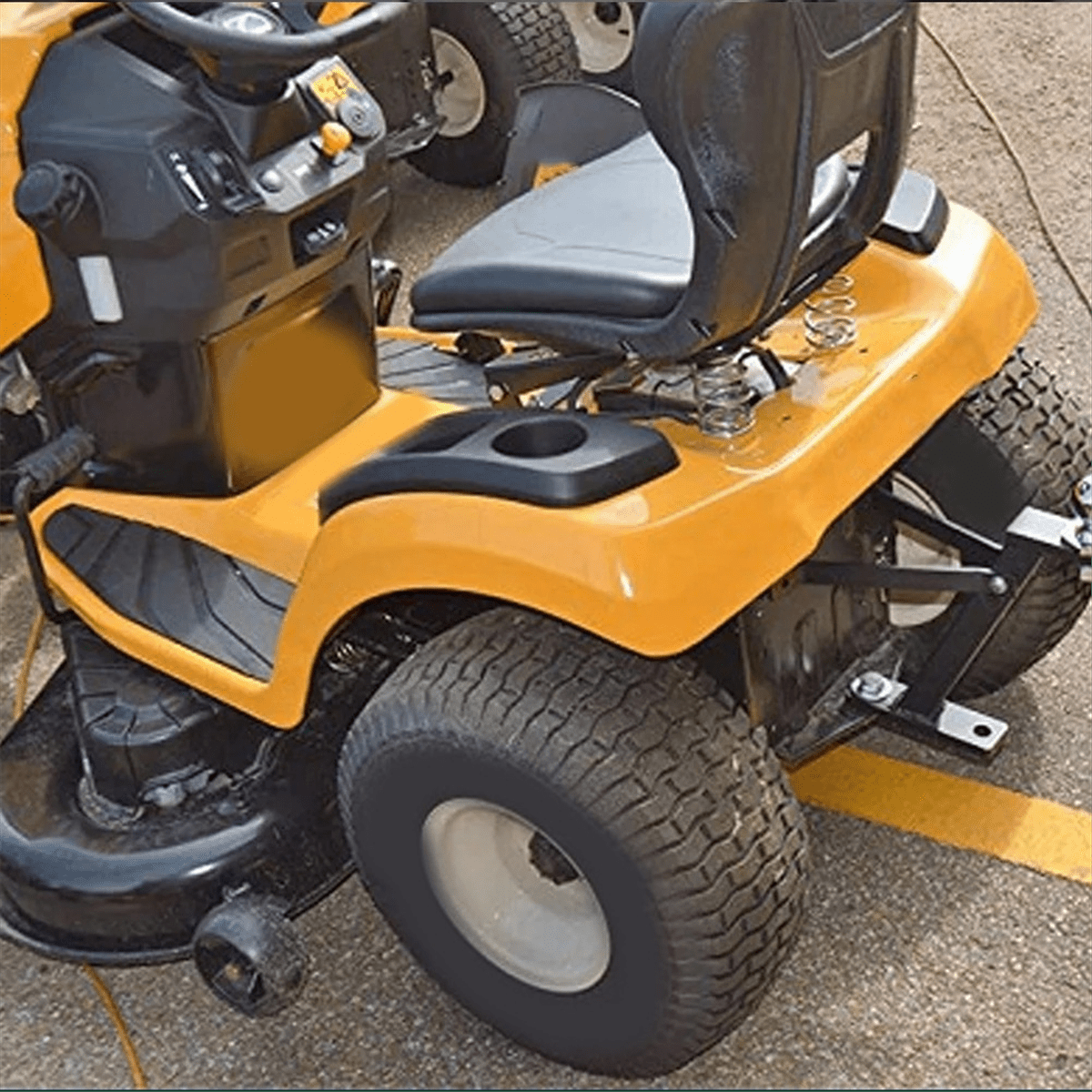 Trailer Hitch for Lawn Mower Heavy Duty Garden Tractor Lawnmower Trailer Attachm Garden Tool Accessories