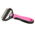 thumbnail image 1 of Ccdes Peigne de Désherbage pour Chien, Brosse de Toilettage Double Face pour Chat, 1 of 8