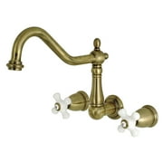 Elements of Design Touchless Double Handle Kitchen Faucet