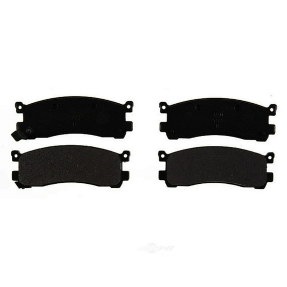 Raybestos PGD390M Professional Grade Semi-Metallic Disc Brake Pad Set Fits select: 1988-1991 MAZDA 929