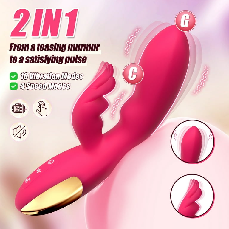 Blissmakers Thrusting Rabbit Vibrator,G Spot Vibrator Dildo, Double  Stimulation for and Vagina,4 Powerful Speeds and 10 Vibrations Modes,Sex  Toys for Women Adult Toys for Couples - Walmart.com