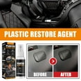 30ml Car Restoration Polish Plastic Trim Wax Shine Interior Surfaces