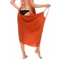 thumbnail image 5 of SHCKE Women Summer Spaghetti Strap Backless Long Dress Bikini Cover Up Beach skirt, 5 of 5