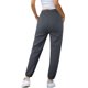 thumbnail image 3 of Gibobby pantalones de pana para mujer Pantalones deportivos con forro polar de algodón para mujer, pantalones deportivos informales con pierna recta (Gris, S), 3 of 4