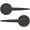 Graphite Nickel, variant on Baldwin 5166190LDM 5166 Left Handed Non-Turning One-Sided Dummy Door Lever - Black