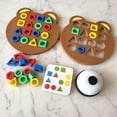 thumbnail image 4 of Shape Matching Educational Toy - Bear-Shaped, Plastic Cement, Color Sensory, Improves Observation & Coordination for Kids, 4 of 6