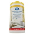 thumbnail image 1 of Great Value Disinfecting Wipes Lemon Scent, 75ct, 1 of 1