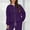 Dark Purple, variant on Holzkary Zip Up Cardigan Sweatshirts for Women Sweatshirts with Pocket Long Sleeve Cute Hoodie Clothes Graphic Printed Pullover Top Comfy Fall Winter Outfits Clothes 2025 Fashion Beige L