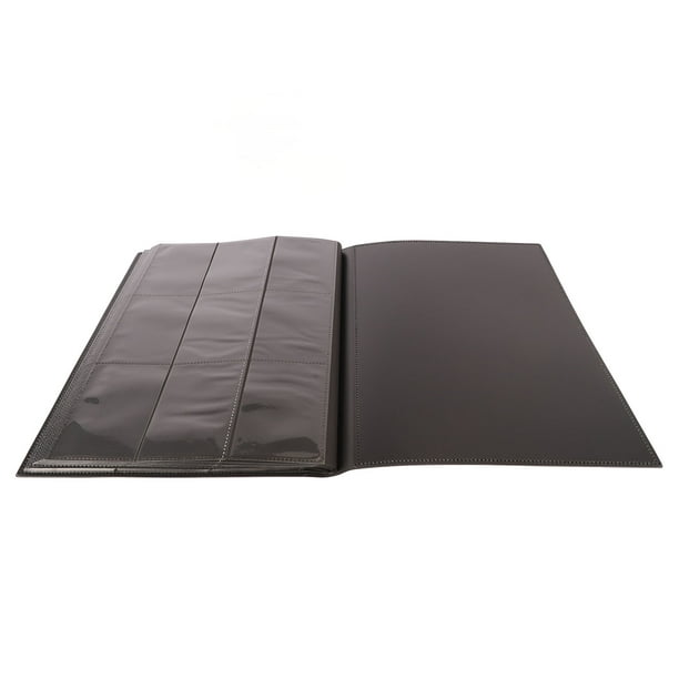 Carpeta De Tarjetas Comerciales, 9 Bolsillos 20 Páginas 360 Compartimentos Carpeta De Almacenamiento De Tarjetas De Juego De Gran Capacidad Álbum De Colección De Tarjetas Para La Mayoría De Las Tarjet