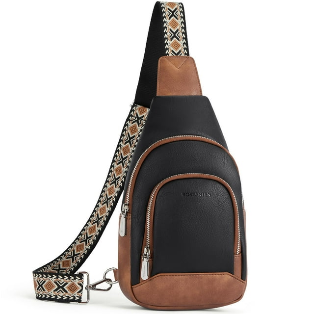 Bandolera BOSTANTEN, bandolera de piel, bandolera para mujer