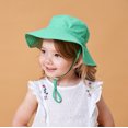 thumbnail image 3 of WITHMOONS Kids Boys Girls Boonie Fishing Bucket Hat Safari Summer Cap YZB0156 (Mint), 3 of 6